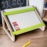 Mesa Pizarra Montessori Con Papel Y Crayones - Infantil
