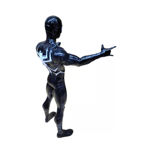 Spiderman Negro Figura Articulada 23cm Marvel