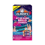 Kit Slime Elmer´s Brillo Cósmico Pack X4 Piezas