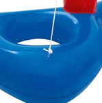 Set Red De Voley Bestway Inflable Rigido Con Pelota Pileta