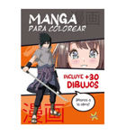 Libro Anime Manga Para Colorear
