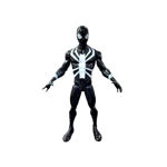 Spiderman Negro Simbiote Figura Articulada 23cm Marvel