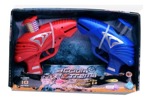 Pistola Dúo Shooter Acción Extrema Z-8 Lanza Discos