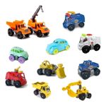 Super Combo Ciudad Autitos Camion Ambulancia Auto Juguete