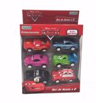 Pack De 6 Autitos De Cars Pull Back Ditoys Juguetes
