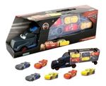 Camion  6 Autitos Cars Rayo Mcqueen Jackson Transporte