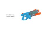 Pistola de Agua Gadnic WG1000 Lanzadora de Agua