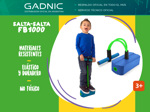 Palo Saltarin Gadnic FB100 Juguete Goma Espuma para niños y niñas Violeta