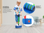 Palo Saltarin Gadnic FB100 Juguete Goma Espuma para niños y niñas Violeta