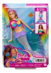Muñeca Barbie Sirena Luces Mágicas Dreamtopia Rubia