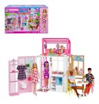 Barbie Casa Glam Dos Pisos Con Muñeca  Mattel