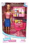 Muñeca Kiara En El Supermercado Juguete Con Accesorios