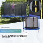 Cama Elástica Grande Nictom CR02 2,44 mts Niños Adulto