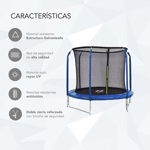 Cama Elástica Grande Nictom CR02 2,44 mts Niños Adulto