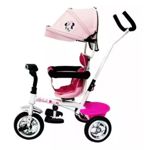Triciclo Infantil Bebe Disney Gira 360 Minnie