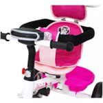 Triciclo Infantil Bebe Disney Gira 360 Minnie