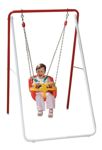 Hamaca Columpio Infantil Con Pórtico Metálico Rotoys 2021
