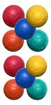 Pelota Macu Futbol Combo X 10 Goma Espuma 18 Cm