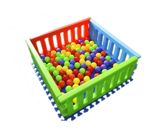 Corral De 1 X 1 Vegui + Goma Eva + 100 Pelota Pelotero