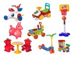 Plaza Blanda Combo X8 Juegos De Niños Monopatin Wagon Aro