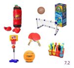 Arco Futbol Aro Basquet Ping Pong Bowling Pelota Voley Combo