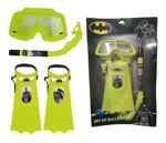 Set Snorkel Buceo Niños Infantil Pata Rana Batman