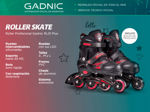 Roller Profesional Gadnic RL01 Plus Aluminio Extensible Ruedas PU - Medium