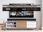 Barra de Sonido Gadnic BS900 Bluetooth Aux USB Radio FM 70w