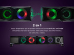 Parlante Gamer RGB Gadnic 2 en 1: Pc y Barra de Sonido