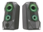 Parlantes Multimedia Pc Noga Party Ng-301p 6w Rgb Led 3.5mm