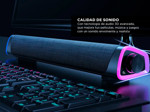 Barra de Sonido 3D Gadnic SON14 8 Luces de Colores