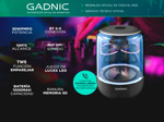 Parlante Bluetooth Portatil Gadnic Recargable 360 °