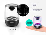 Parlante Bluetooth Portatil Gadnic Recargable 360 °