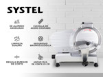 Cortadora de Fiambre Dynam-h Systel CF300 300mm Aluminio Fiambreria Almacen