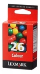 Cartucho Lexmark 26 Color Original Para Impresora Z23 Z33 Z2