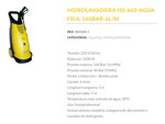Hidrolavadora BTA Tools HD660 con 160bar de presión máxima 220V