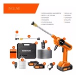 Hidrolavadora Inalambrica 80psi Daewoo Dax65-li 100w + 2 Bat