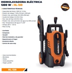 Hidrolavadora Lusqtoff 105bar 1200w Alta Presion Autostop