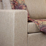 Sillón Bocaccio 2 Cuerpos de Chenille Jumper Habano Full Confort
