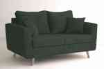 Sillon 2 Cuerpos Chipre Pana Verde Ingles