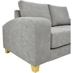 SILLON SOFA CITY 2 CPOS 160x95 PANA GRIS CLARO