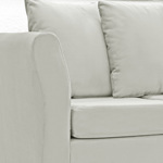Sillón Trentino 3 Cuerpos de Pana antimanchas Beige Full Confort