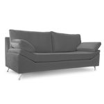 Sillón Dalí 3 Cuerpos 180 Pana antimanchas Gris Oscuro Full Confort
