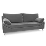 Sillón Dalí 3 Cuerpos 180 Pana antimanchas Gris Oscuro Full Confort