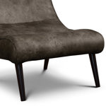 Sillón Individual 1 Cuerpo Nova Espácity Tela Gris Antimanchas