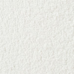 Sofá Teddy 1 Cpo Tapizado Blanco Bouclé Soft Con Almohadón Redondo