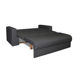 Sillón Diván Cama Cubo 2 cuerpos Chenille Jumper Gris Oscuro