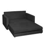 Sofá Cama Avalon 2 cuerpos Chenille Jumper Gris Oscuro Fullconfort