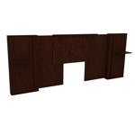 Respaldo Cabecera de Cama con cajón de guardado 300 x 110 x 45 cm 3014 WEN