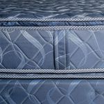 Colchón De Resortes 1 Plaza doble Europillow Espejo de Luna